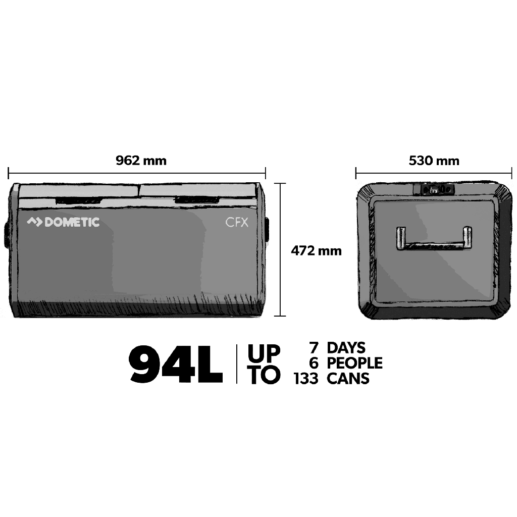 Dometic CFX3 95DZ DUAL ZONE