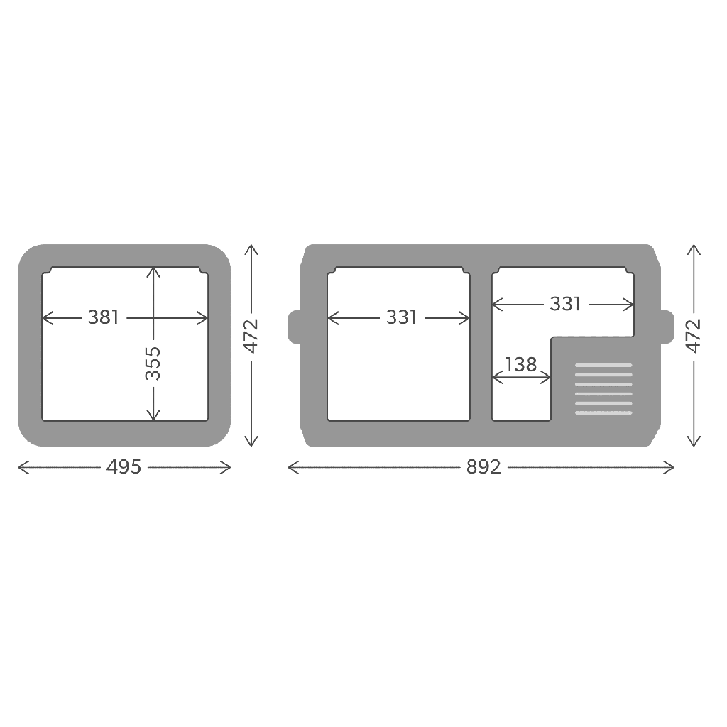 Dometic CFX3 75DZ Dual Zone