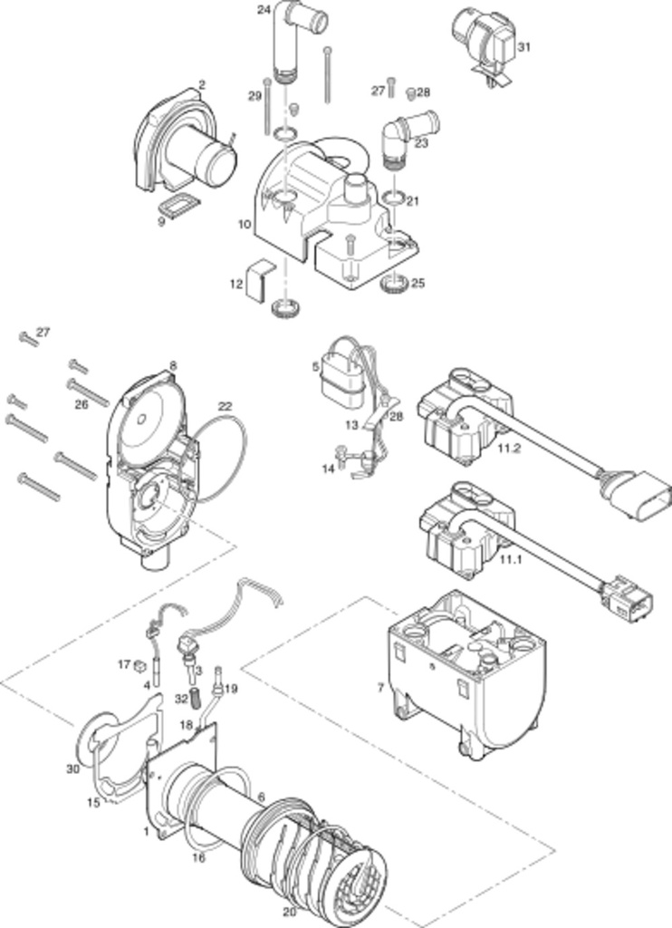 Eberspächer HYDRONIC D5Z-H 12V TOYOTA dieselkäyttöinen ajoneuvolämmitin