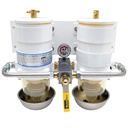 [VEN75500MAXM10] Racor 75500 DUAL polttoainesuodatin ja vedenerotin