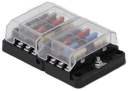 [8029] Egis 8029 RT ATO sulakerasia 12 sulaketta, LED indikaattorit