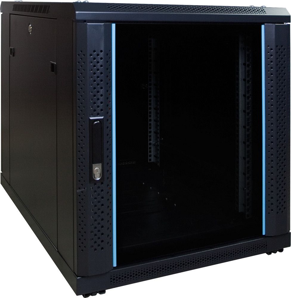 Räkkikaappi 12U 600 x 600 x 720 mm