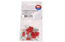 K-Fix Abiko Laattaliitin 6.3x0.8mm pun., 10kpl/pakk. (A 1507 FLS)