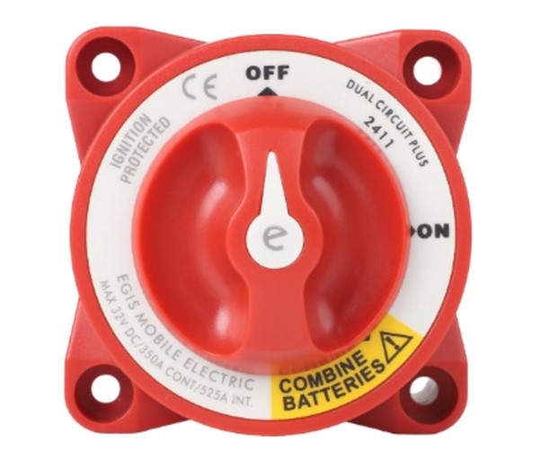 EGIS 2411 e-Series 350A Kaksoispiiri Yhdistelmäkytkin